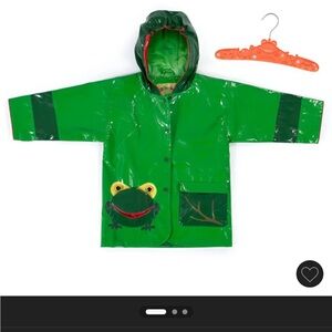 Kidorable Frog Raincoat + Free Hanger